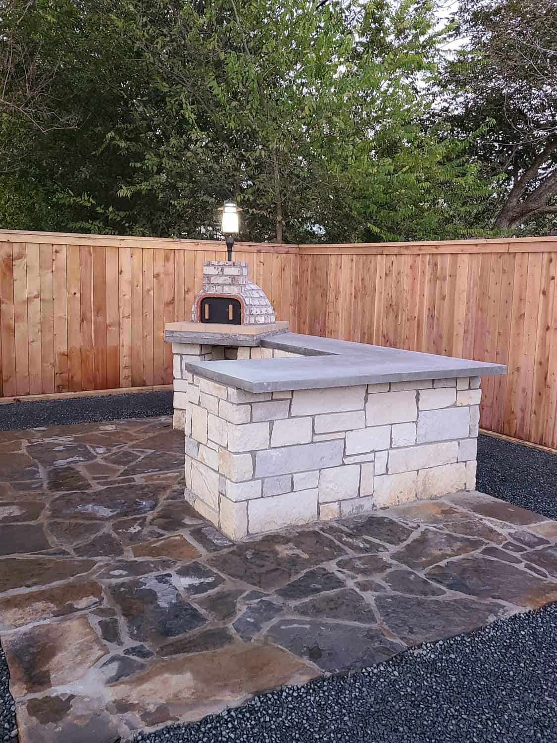 hardscape fireplace hardscape