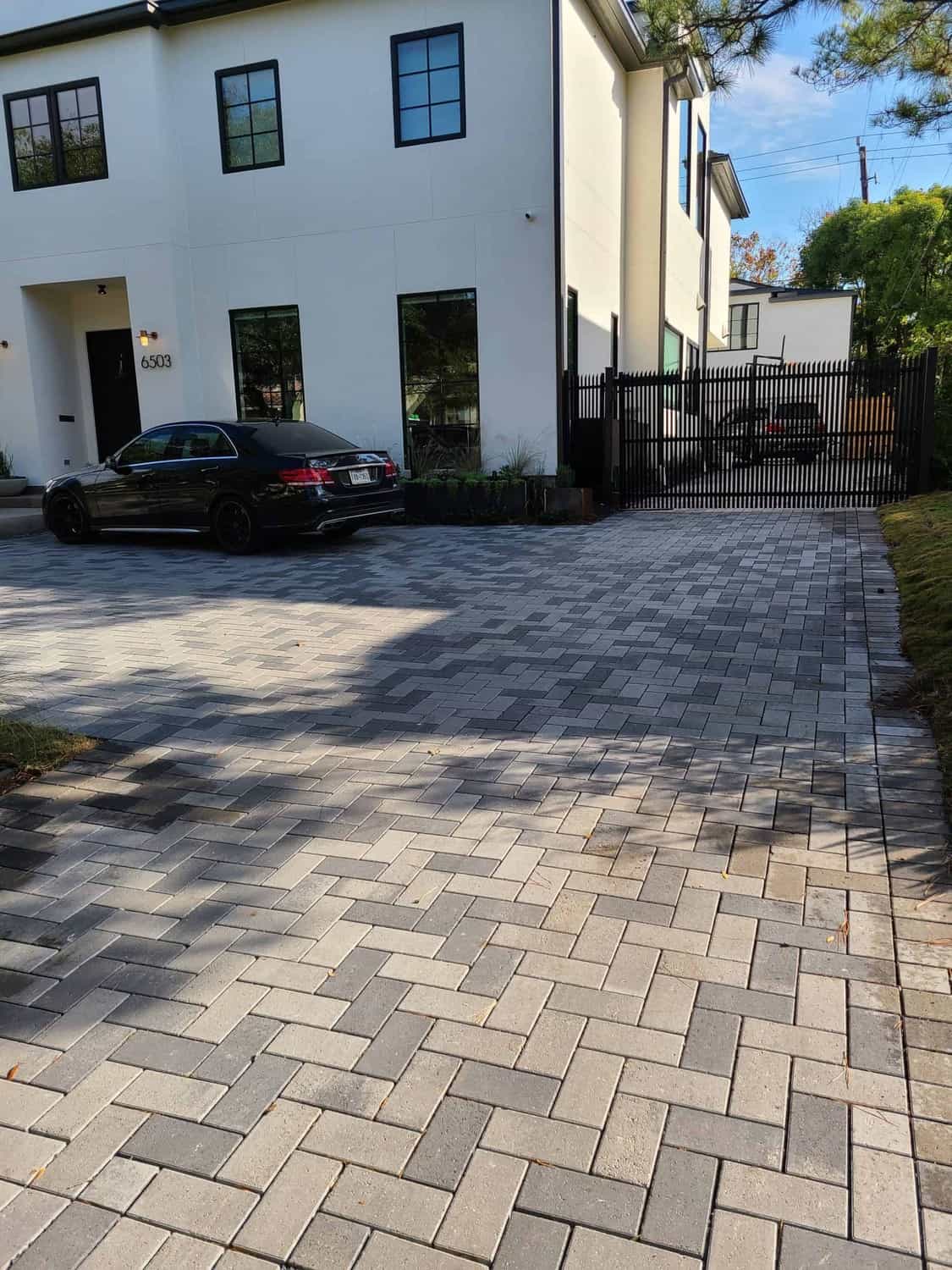 drive way hardscape