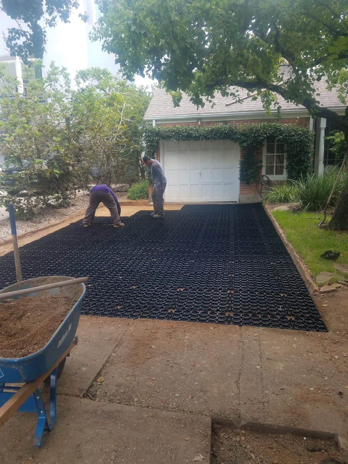 Truegrid permeable paver contractor, houston texas.