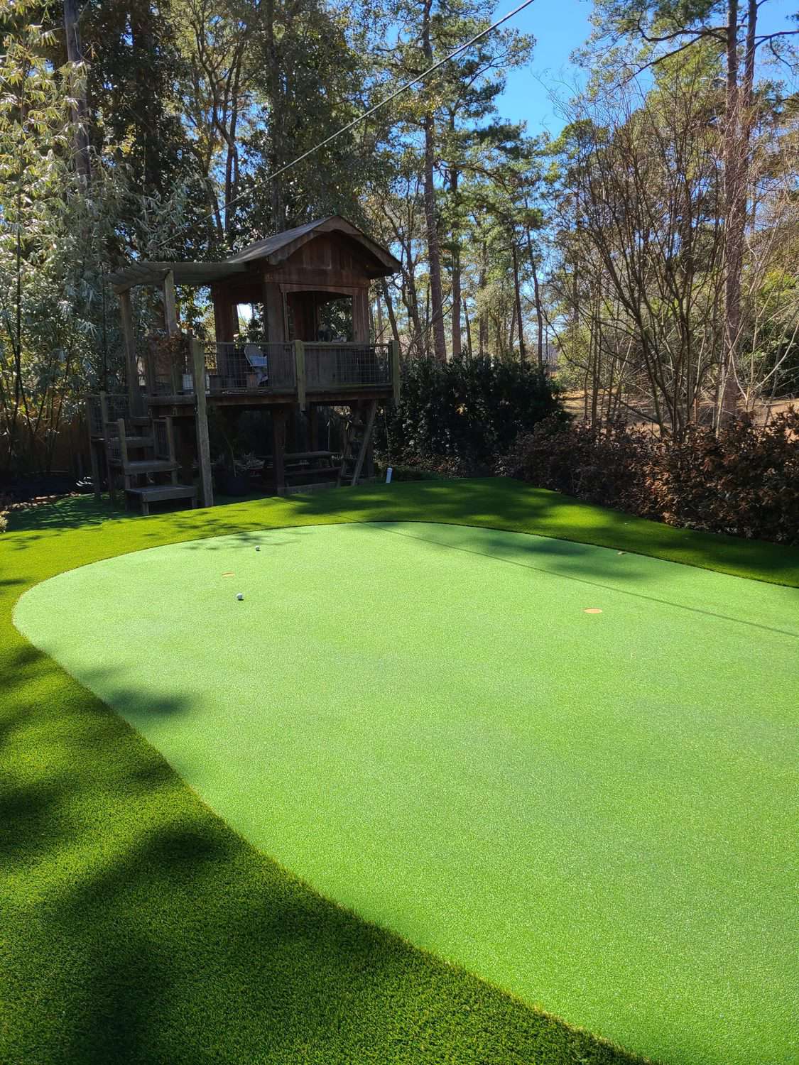 landscaping work done in Houston, Texas residence